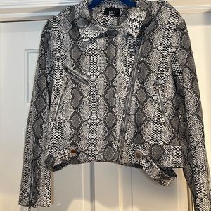 COPY - Faux Snakeskin Jacket